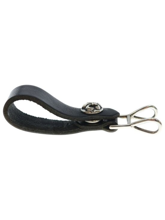 Chrome Hearts Belt Loop BS Button Leather Silver Black
